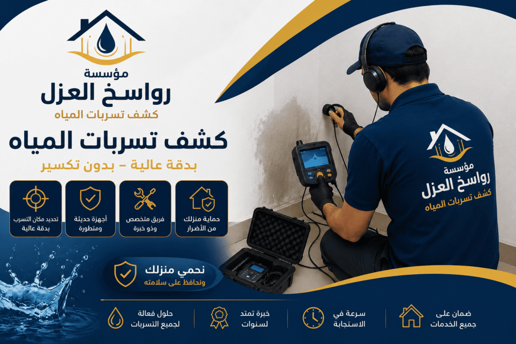 كشف تسربات المياه بالقصيم بخصم 30%