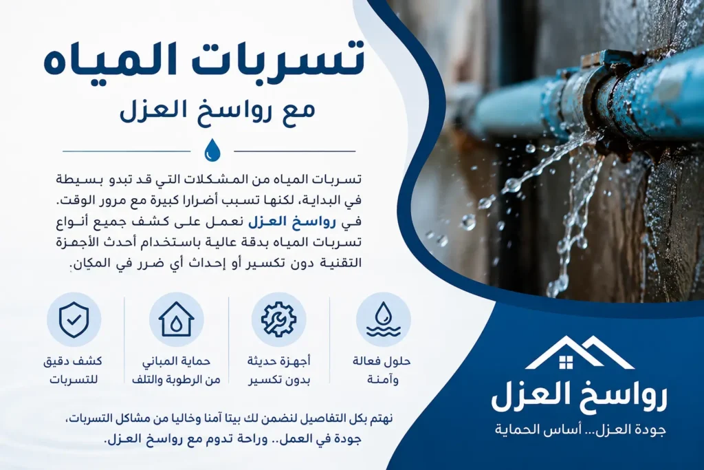 شركة حل تسربات المياه بالقصيم