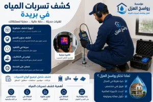 شركة كشف تسربات المياه في بريدة