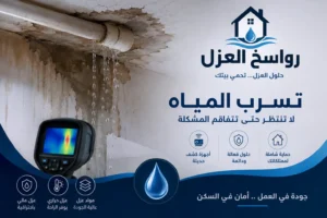 كشف تسربات المياه بالرس