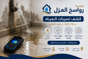 شركة كشف تسربات المياه بعنيزه